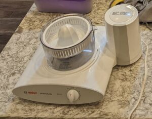 Bosch juicer attachment