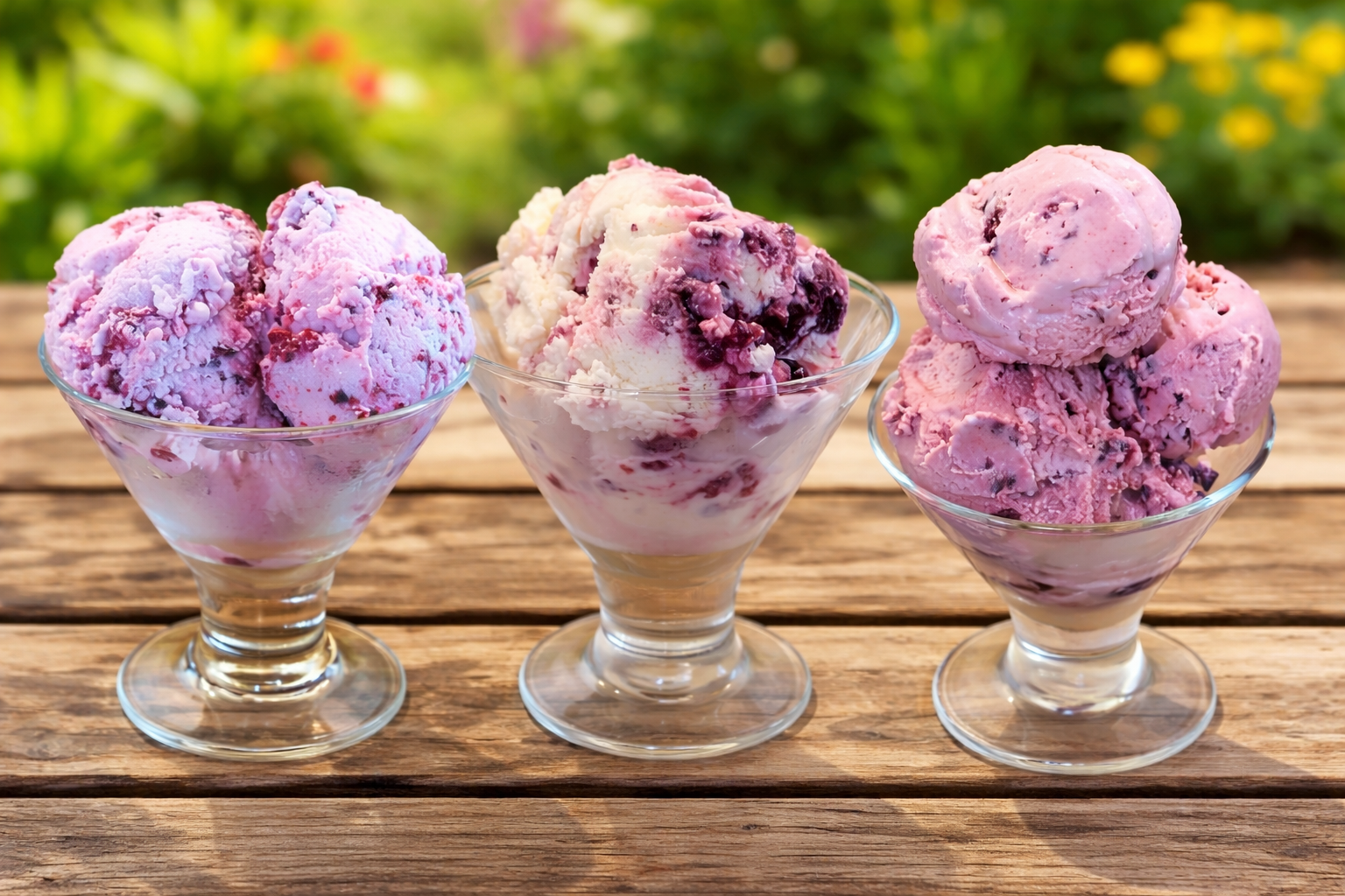 Mother’s day Berry ice cream flavors