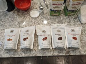 5 cocoa powders from King Arthur