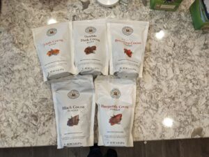 5 cocoa powders from King Arthur